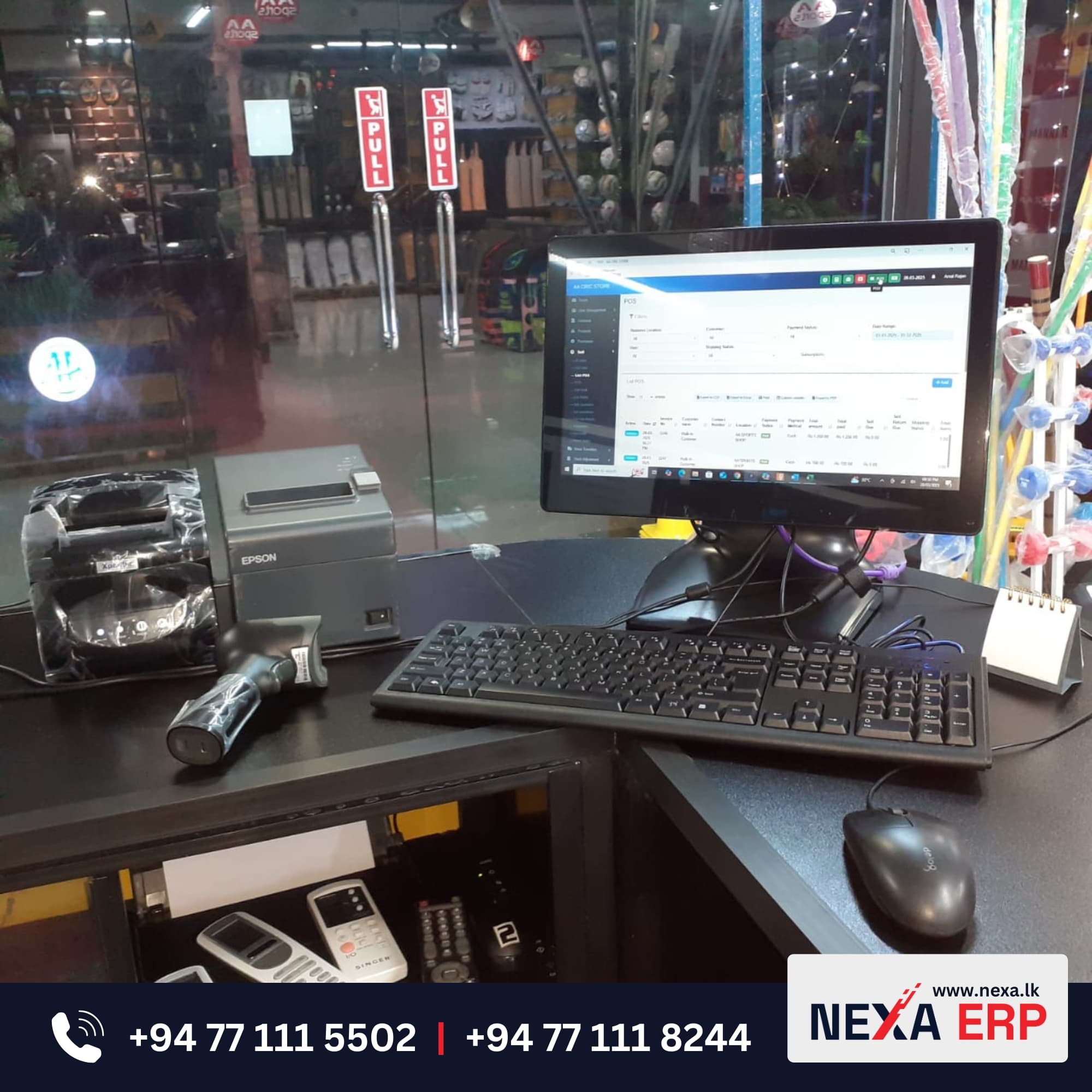 AA Sports Shop has partnered with us for POS Billing Solutions
