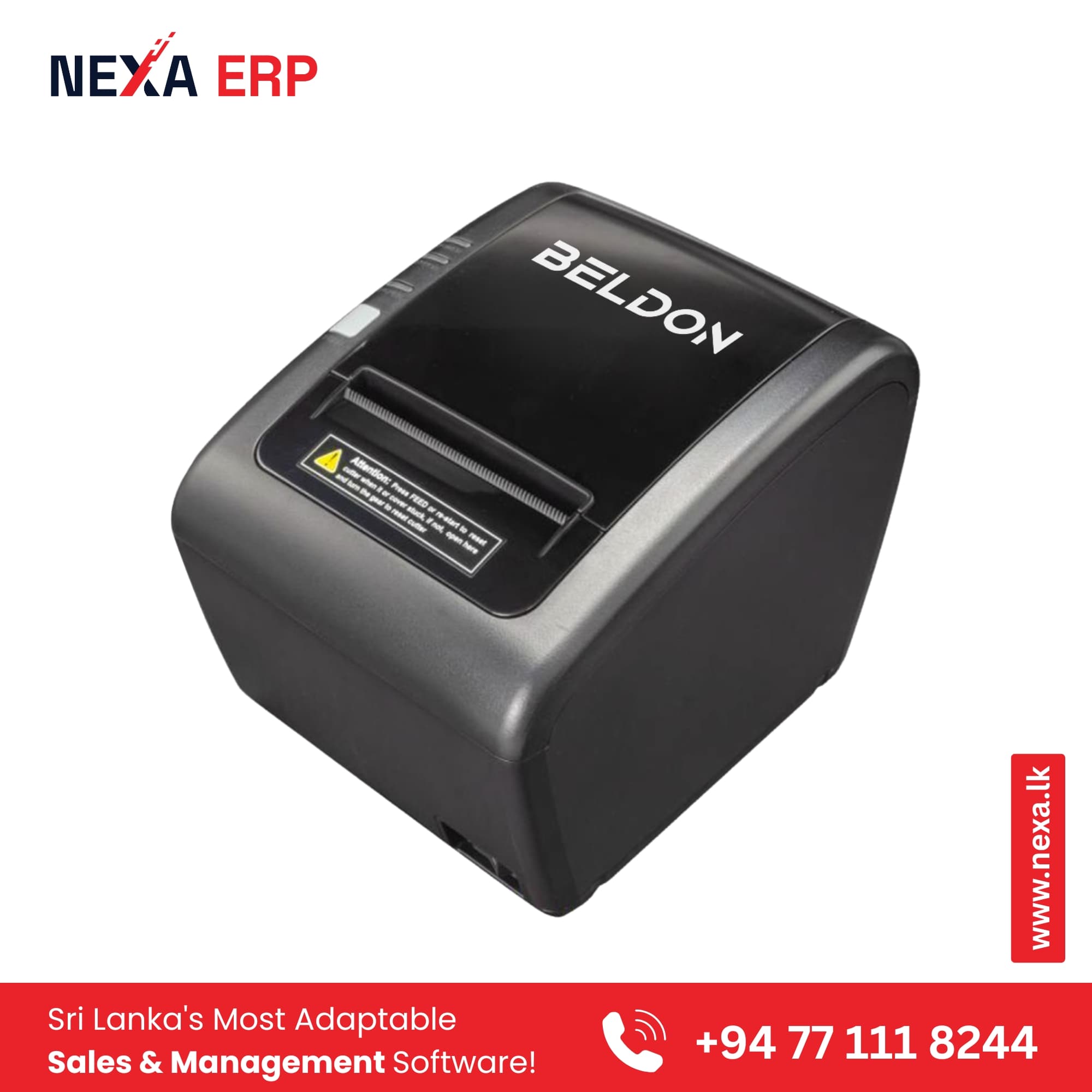 BELDON POS 80mm Thermal Printer – Receipt Printer