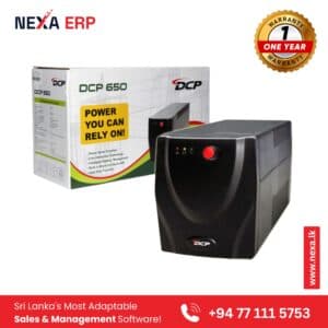 DCP 650VA UPS – Intelligent Line Interactive Power Backup with AVR & Surge Protection