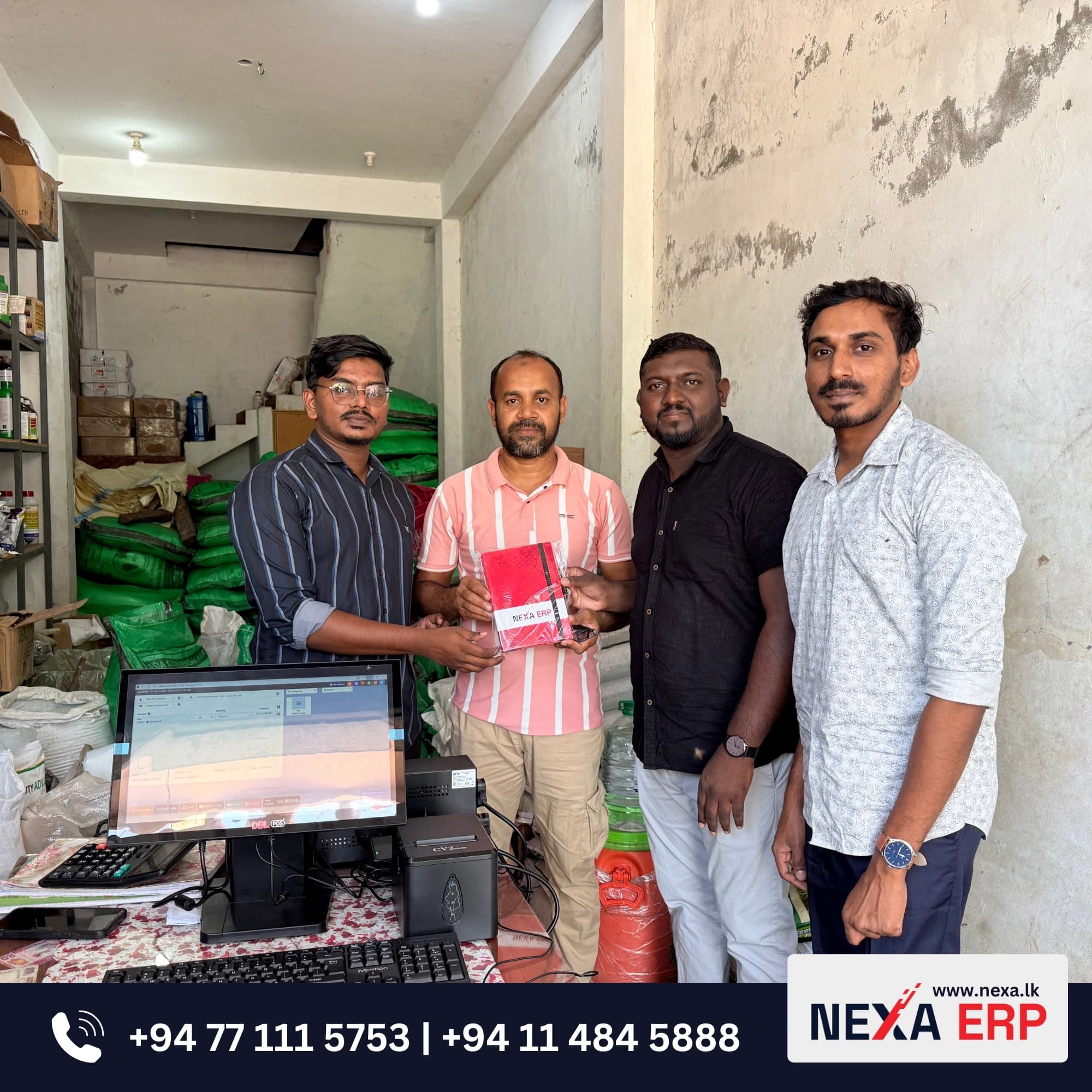 NEXA ERP for Fertilizer & Agri Center POS in Vavuniya, Sri Lanka – A+ Agri Center