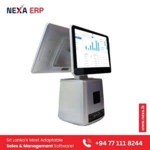 BELDON Touch POS – Core i5 Dual Display with Inbuilt 80mm Printer