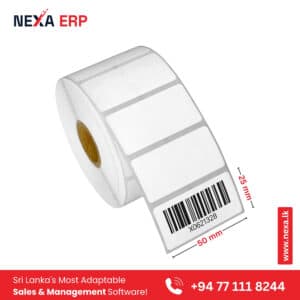 2 x 1 Inch Blank Direct Thermal Labels (1 Inch Core) – Barcode & Shipping Labels