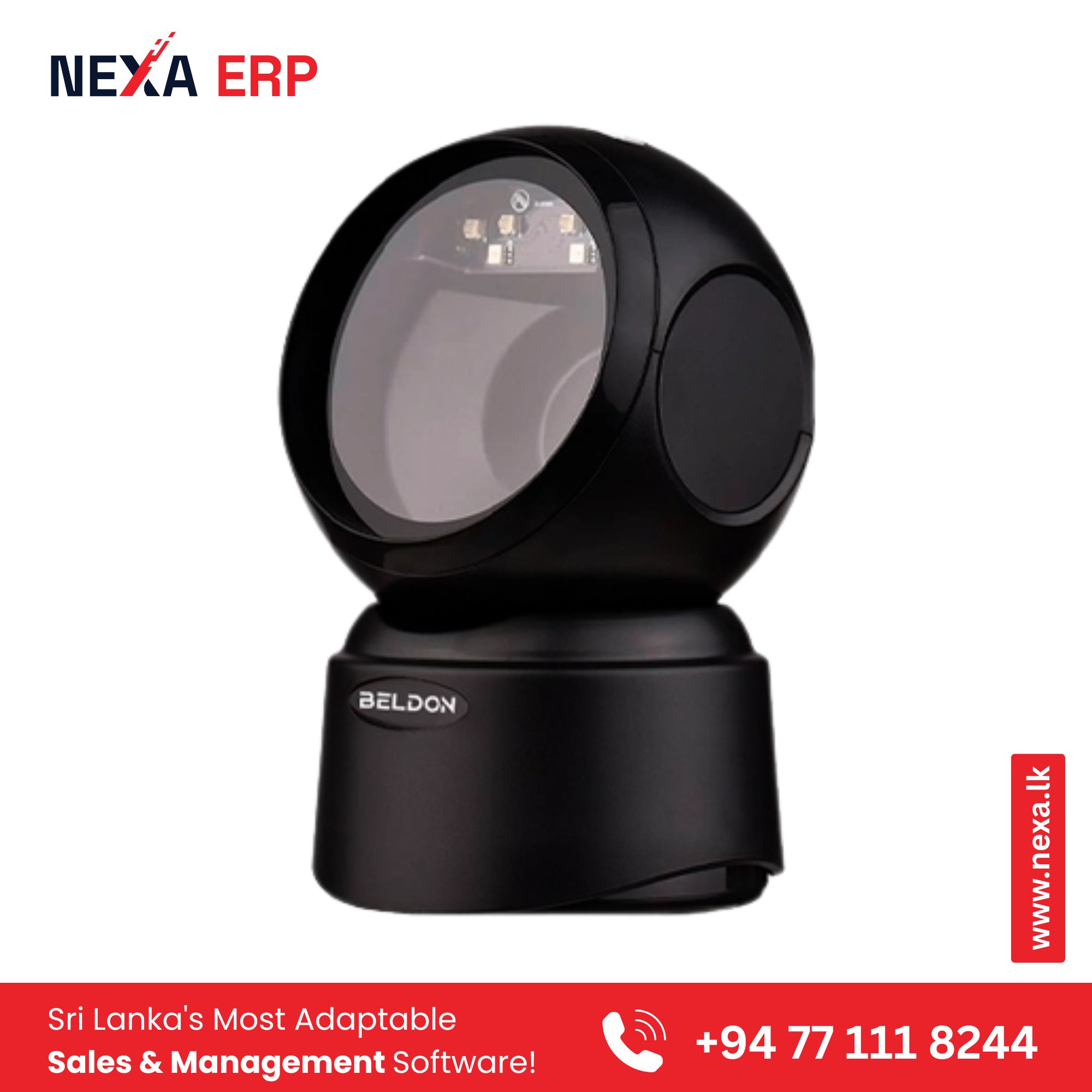 BELDON 2D Omni Desktop Barcode Scanner - NEXA ERP