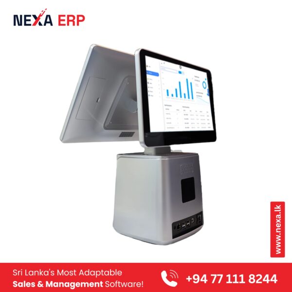 BELDON Touch POS - Core i5 Dual Display with Inbuilt 80mm Printer